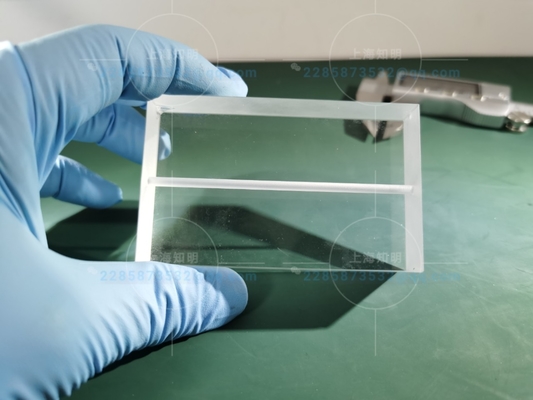 주문 닦은 투명한 유리관 사파이어 빛 Al2O3 부품 온라인 제조