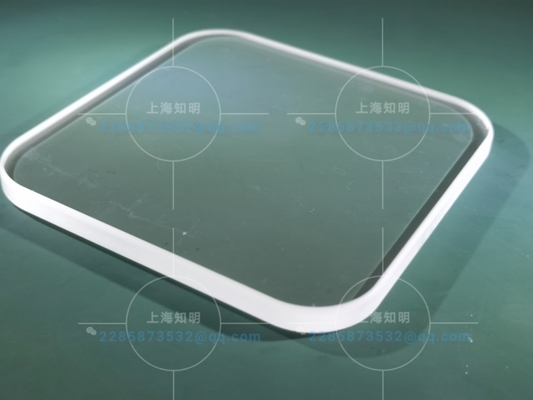 주문 반도체 에칭 설비를 위한 8.0 밀리미터 사파이어 빛 광학적창문 온라인 제조