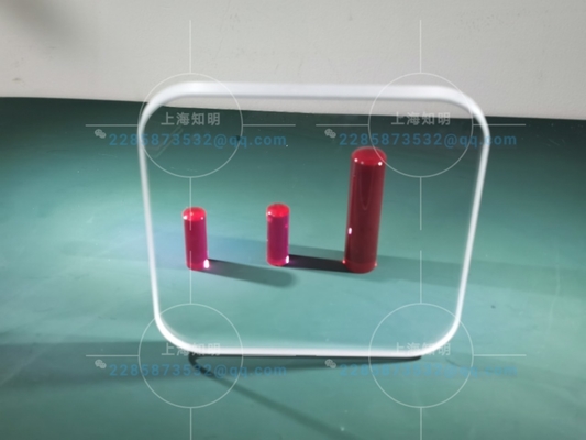 주문 닦은  사파이어 빛 광학적창문을 식각하는 120x120mm 반도체 온라인 제조