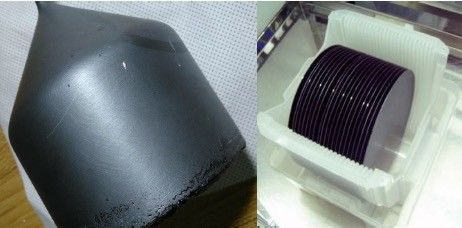 주문 6 인치당 VGF 방법 n 형 GaAs 기 판 675 um SSP 웨이퍼에서 떨어져 있는 2 급 온라인 제조