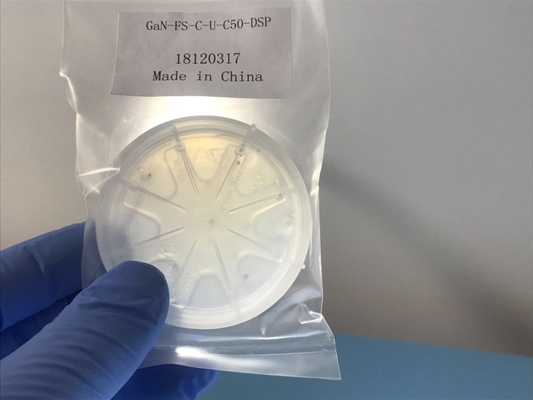 2-4inch HVPE GaN Wafer Customized Size Free - Standing GaN Single Crystal Material