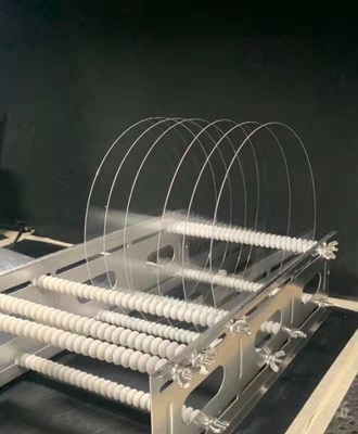 8 인치 0.725 Dia100mm Ｃ 비행기 단결정 사파이어 웨이퍼 1300 밀리미터 1500 밀리미터 두께