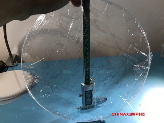 반도체 캐리어를 위한 8 인치 Dia100mm 0001 사파이어 웨이퍼 1 SP (기술병) 또는 2 SP (기술병)